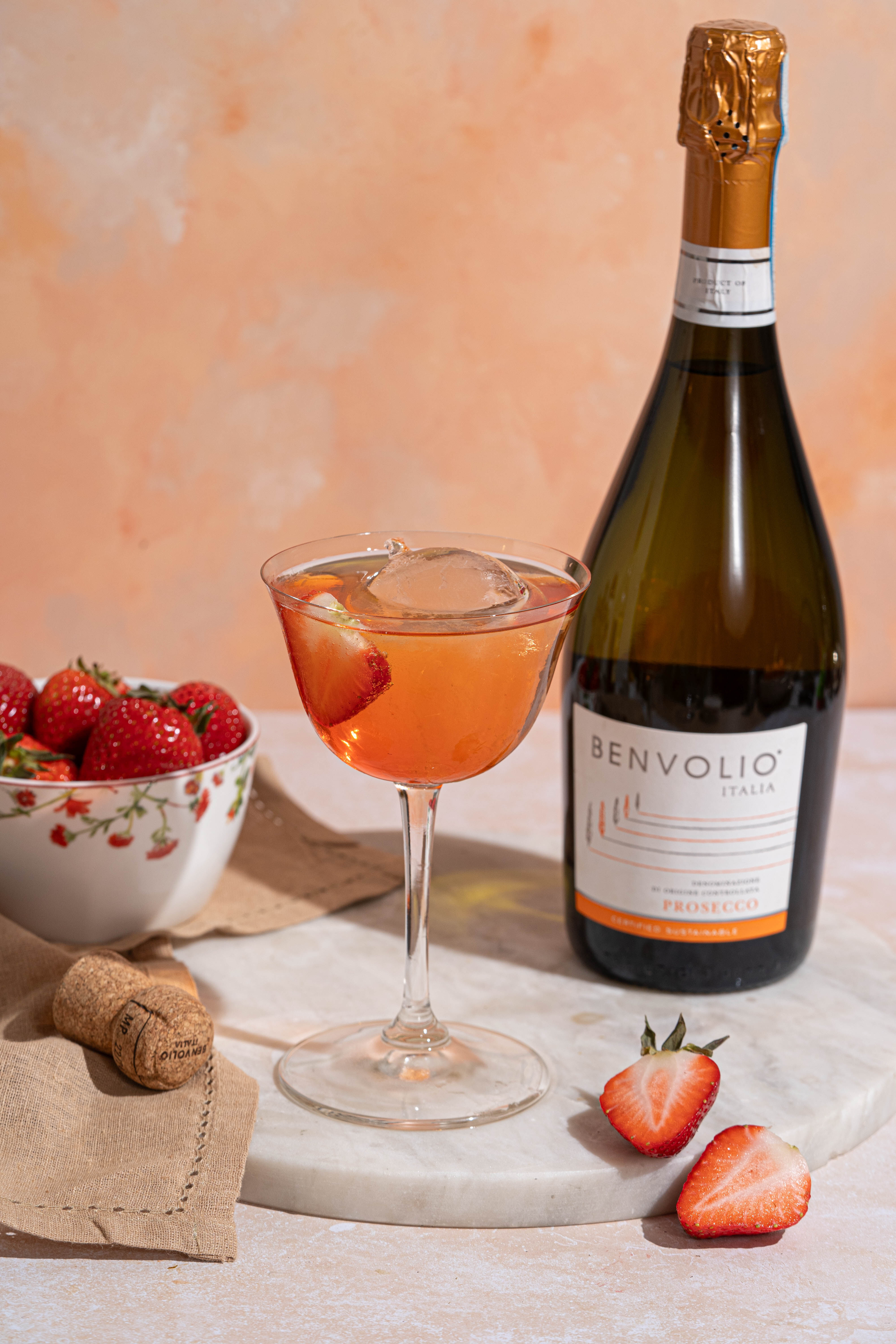 Strawberry Negroni Sbagliato